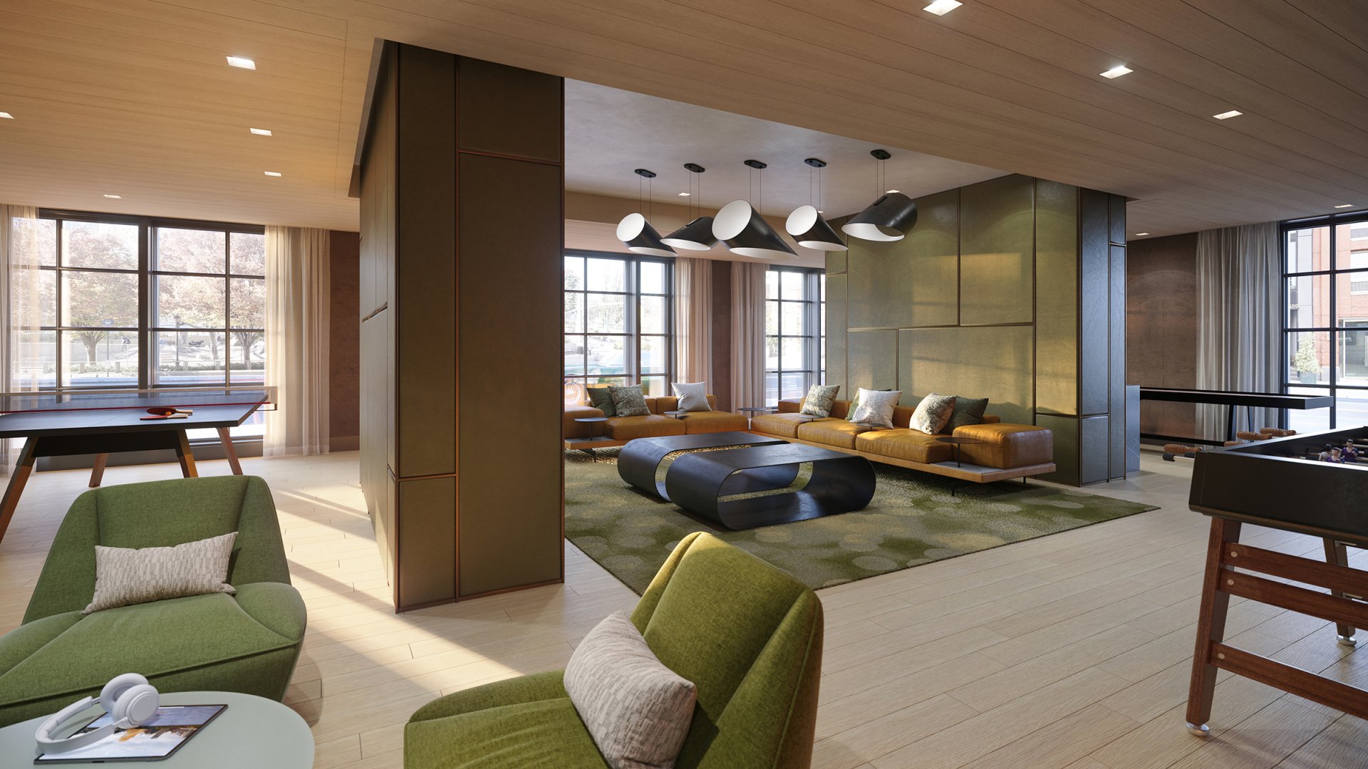 LOUNGE & GAME ROOM