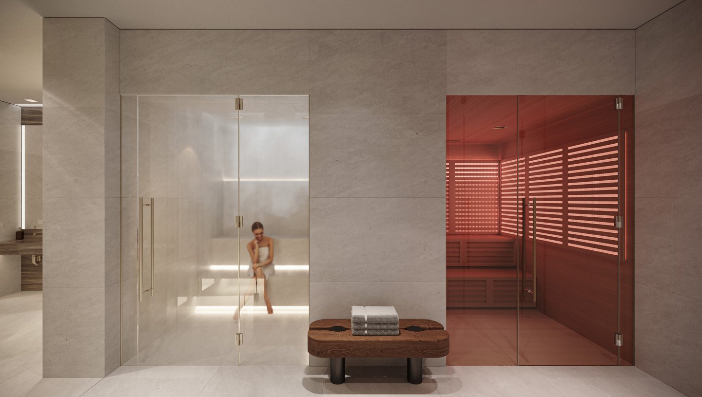 The Cortland Steam and Sauna Rooms