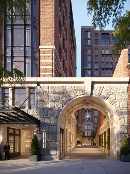 The Cortland 22nd Street Entrance