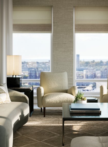 The Cortland Living Room View